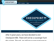 Tablet Screenshot of checkpointmn.com